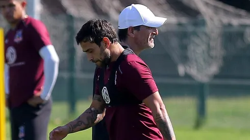 Salas y Valdivia coincidieron en Colo Colo en el 2019.