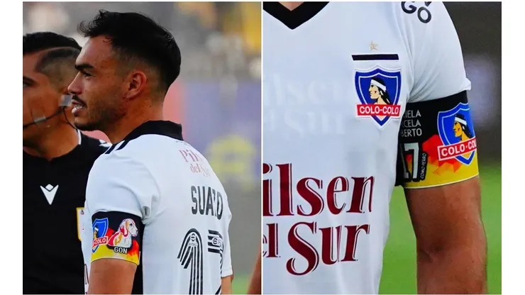 La jineta que utilizó Gabriel Suazo en el triunfo sobre Everton.