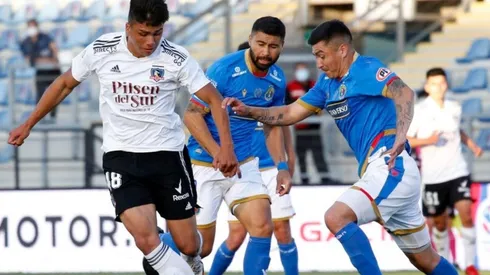 Damián Pizarro debutó frente a Audax Italiano.