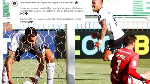 Colo Colo recordó los grandes momentos de Parraguez en el club.