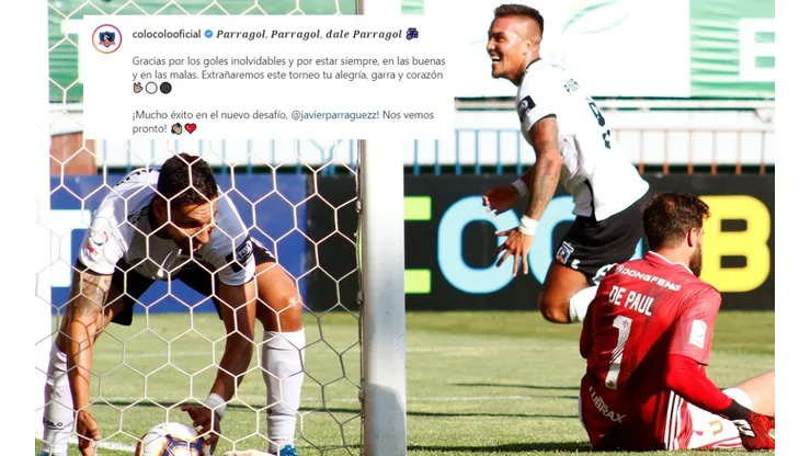 Colo Colo recordó los grandes momentos de Parraguez en el club.