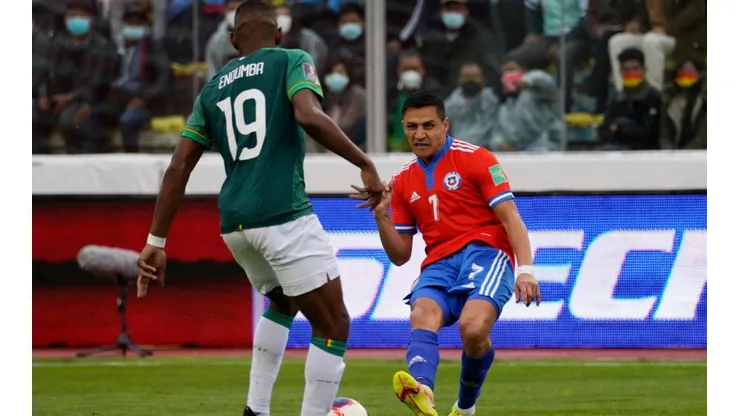 Al término del primer tiempo, Bolivia y Chile igualan 1 a 1