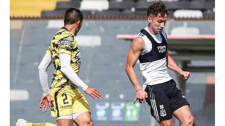 Luciano Arriagada fue figura ante Lautaro de Buin | Foto: Colo Colo Oficial.