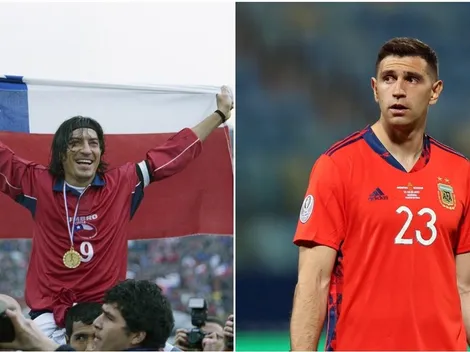 Palo de Zamorano al Dibu Martínez: "Está subido por las redes sociales"