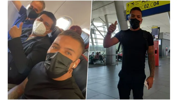 Parraguez ya va rumbo a Brasil.