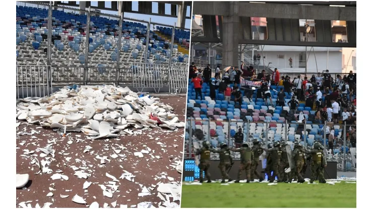 El Cacique recibió un duro castigo tras estas imágenes.