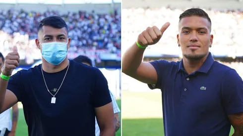 Iván Morales y Javier Parraguez en el Ester Roa.