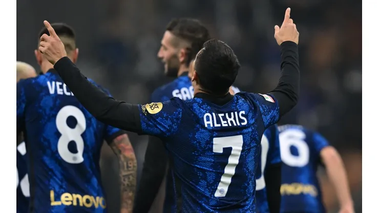 Alexis marcó la apertura de la cuenta ante Empoli por cuartos de final de Copa Italia