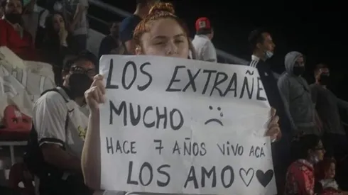 La emoción de una hincha tras volver a ver a Colo Colo