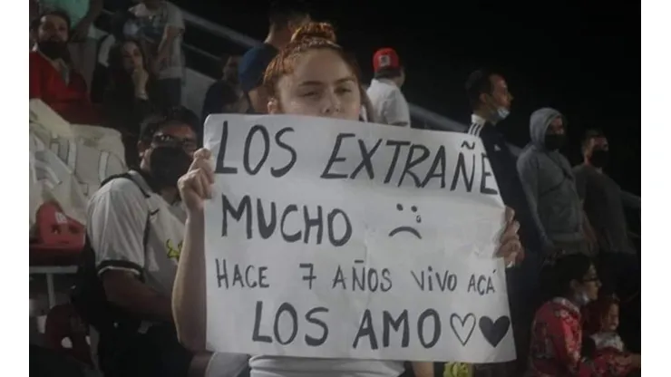 La emoción de una hincha tras volver a ver a Colo Colo