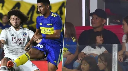 Todo se dio mientras Rojo estaba presente en el estadio.