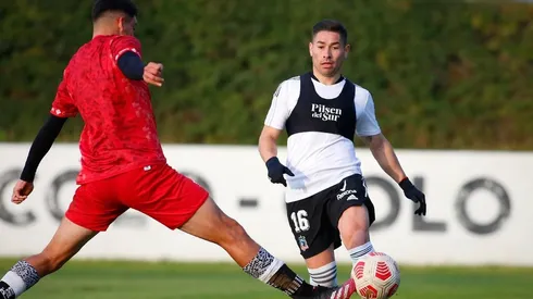 Óscar Opazo anotó el primer gol de Colo Colo de este 2022.