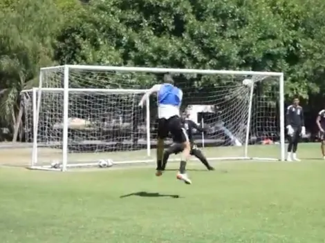 ¡Re contra golazo! Santos se luce con una esplendida volea de zurda