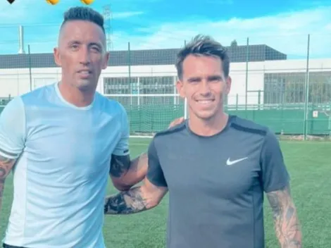 Con Colo Colo en la piel: Barrios y Mouche coinciden en entrenamiento