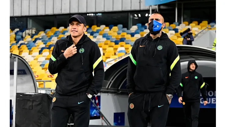 Alexis y Vidal hacían sus trabajos precompetitivos cuando se enteraron de la suspensión del partido.