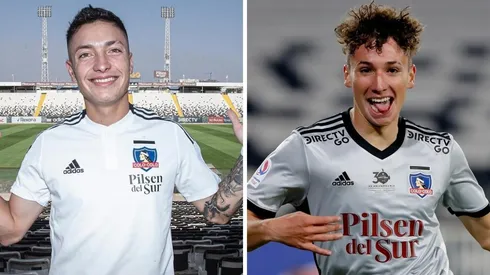 Cristián Zavala tuvo su primer día en Colo Colo y se dio el tiempo de bromear a Luciano Arriagada