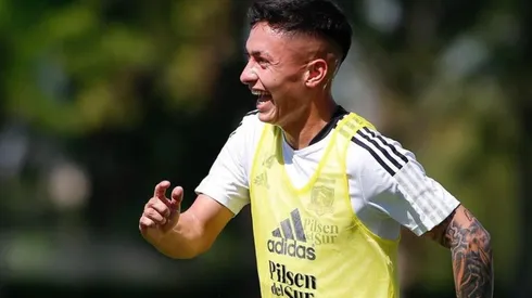 Antes de viajar a Argentina, el nuevo refuerzo albo habló de su llegada y del hexagonal amistoso.