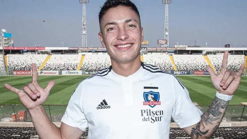 Cristian Zavala en el estadio Monumental