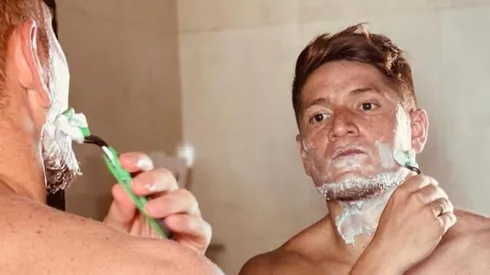 El Colorado se las dio de modelo y sus compañeros no tardaron en hacer divertidos comentarios