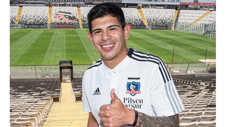 El volante de 30 años es el segundo refuerzo de Colo Colo para el 2022