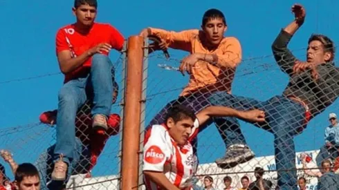 @goles_institutoWanchope Ábila reconoció su presencia en esta fotografía de la barra de Instituto de Córdoba, con sólo 16 años