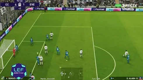 Colo Colo en el desarrollo de la LEF/21, el torneo virtual de PES más importante de Chile.
