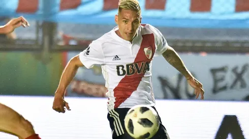 Auzqui jugó 42 partidos y marcó cuatro goles con la camiseta de River.