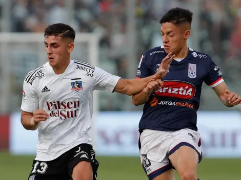 Cristián Zavala le recuerda a Bruno Gutiérrez su falta