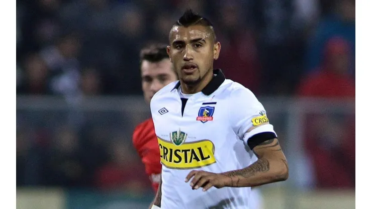 Arturo Vidal en Colo Colo