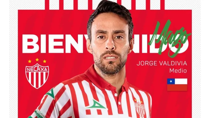 Jorge Valdivia llega al Necaxa