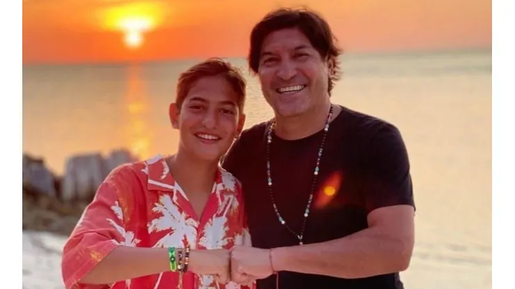 Iván Zamorano sueña con ver a su hijo en Colo Colo y en la Roja