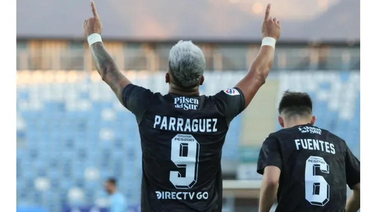 Javier Parraguez en Colo Colo