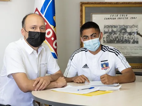 ¡Grande! Jordhy Thompson firma su primer contrato en Colo Colo