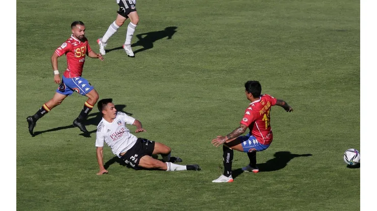 Alejandro Chumacero anotó la apertura de la cuenta ante Colo Colo