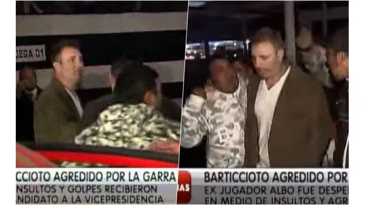 Los cobardes ataques a Barticciotto en octubre del 2010.