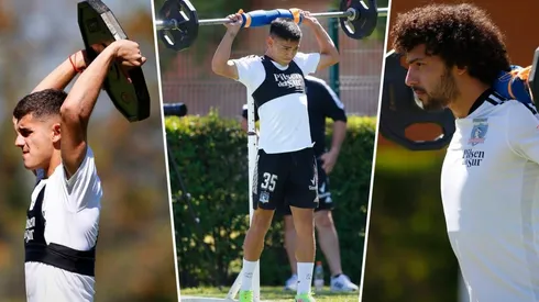 El Cacique trabaja en el Monumental | Foto: Colo Colo Oficial