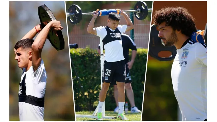 El Cacique trabaja en el Monumental | Foto: Colo Colo Oficial