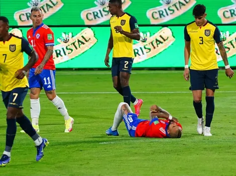 Chile cae en un partido muy desgraciado frente a Ecuador