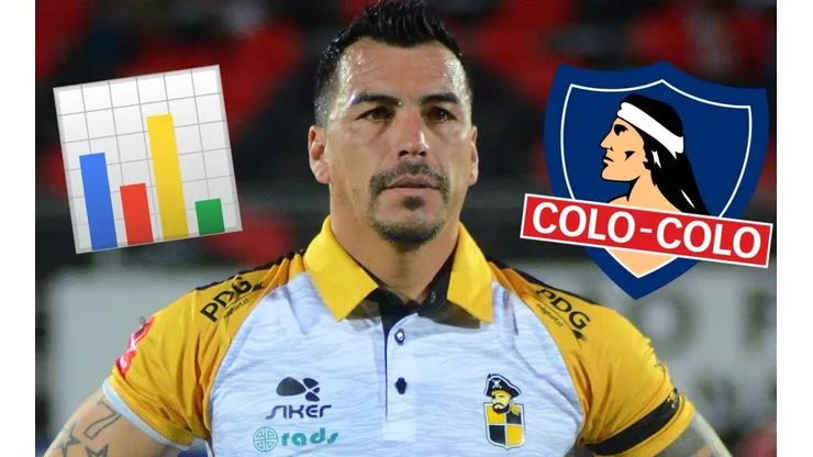 Esteban Paredes anotó cinco goles con la camiseta de Coquimbo Unido.