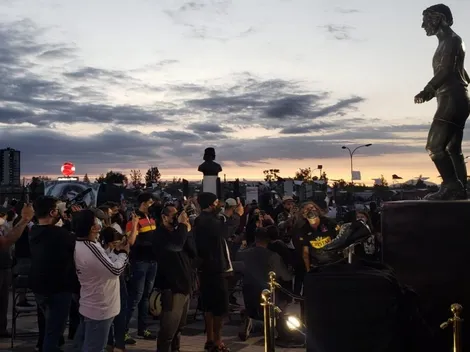 Así fue la gran inauguración de la estatua de Chamaco Valdés
