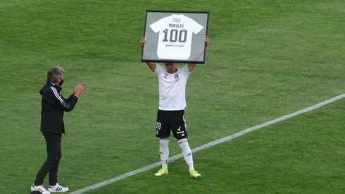 Iván Morales llegó a 100 partidos en el clásico ante la UC