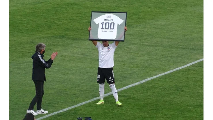 Iván Morales llegó a 100 partidos en el clásico ante la UC