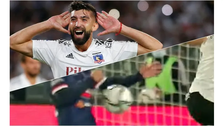 La clara mano que Amor cambió por gol.