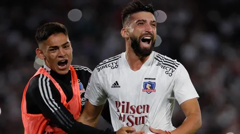Emiliano Amor anotó un gol vital para Colo Colo en la lucha por el título.