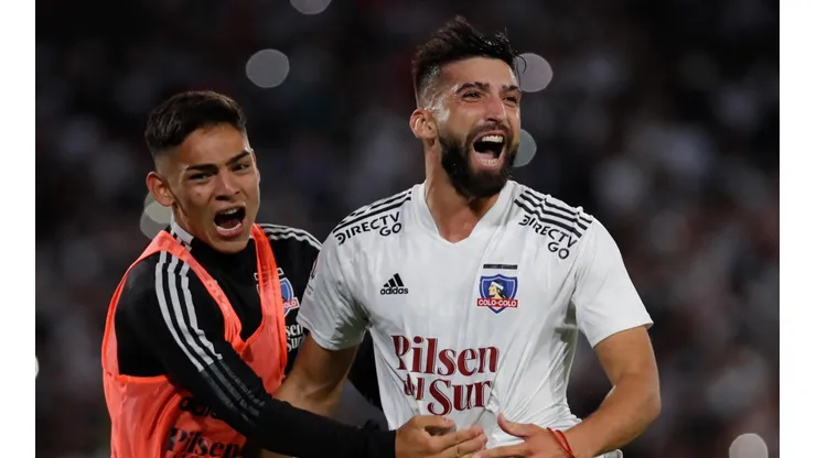 Emiliano Amor anotó un gol vital para Colo Colo en la lucha por el título.