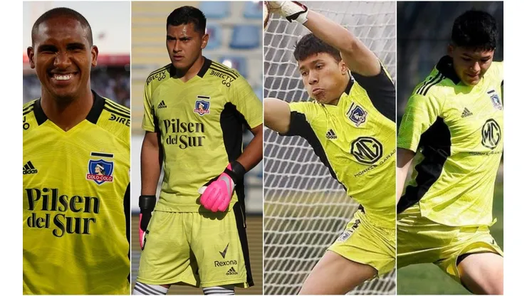 Los arqueros de Colo Colo