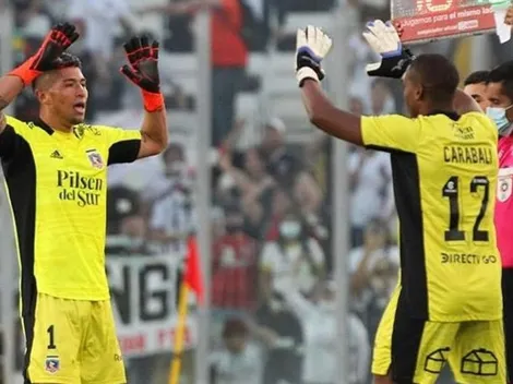 Omar Carabalí es pura felicidad tras debutar en Colo Colo