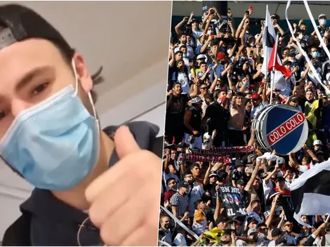 ¡Ben Brereton llegó a Chile apoyando al Cacique!