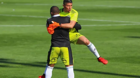 El lindo mensaje de Cortés a Carabalí por su debut en Colo Colo