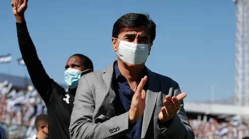 Quinteros contento por el triunfo albo a pesar del encierro.